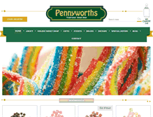 Tablet Screenshot of pennyworths.co.uk